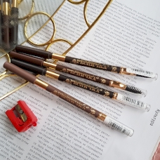 Пудровый карандаш для бровей ULTRASTYLE тон 219, темно-коричневый